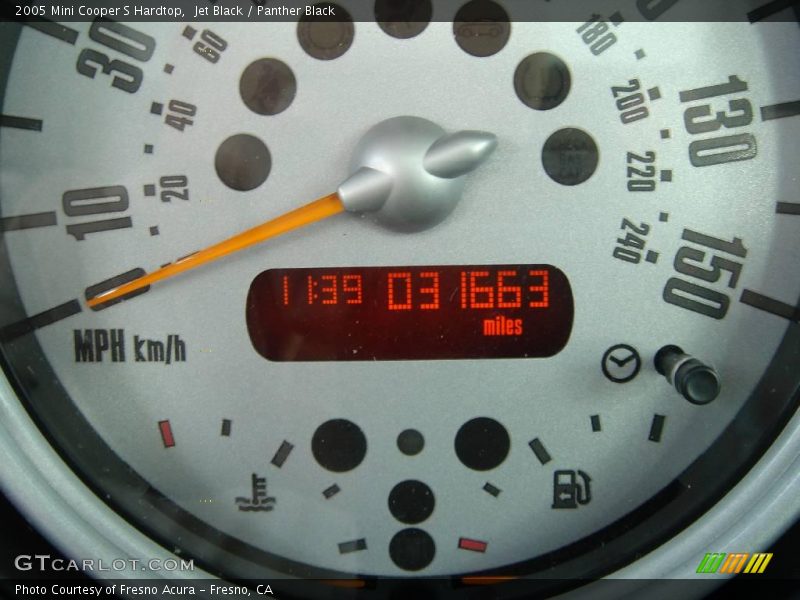 Jet Black / Panther Black 2005 Mini Cooper S Hardtop