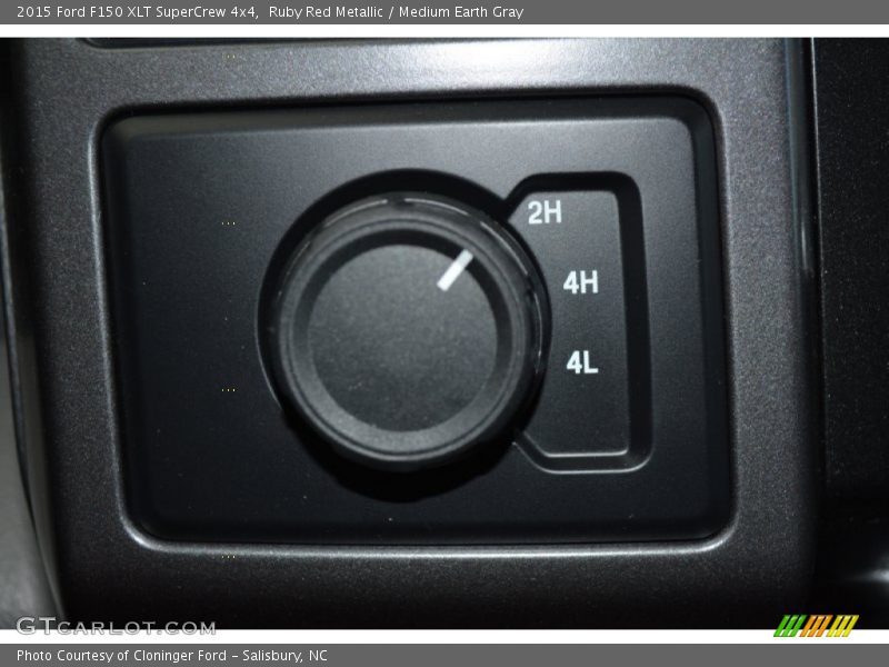 Ruby Red Metallic / Medium Earth Gray 2015 Ford F150 XLT SuperCrew 4x4