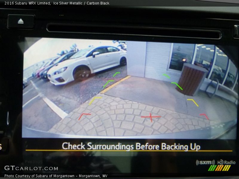 Ice Silver Metallic / Carbon Black 2016 Subaru WRX Limited