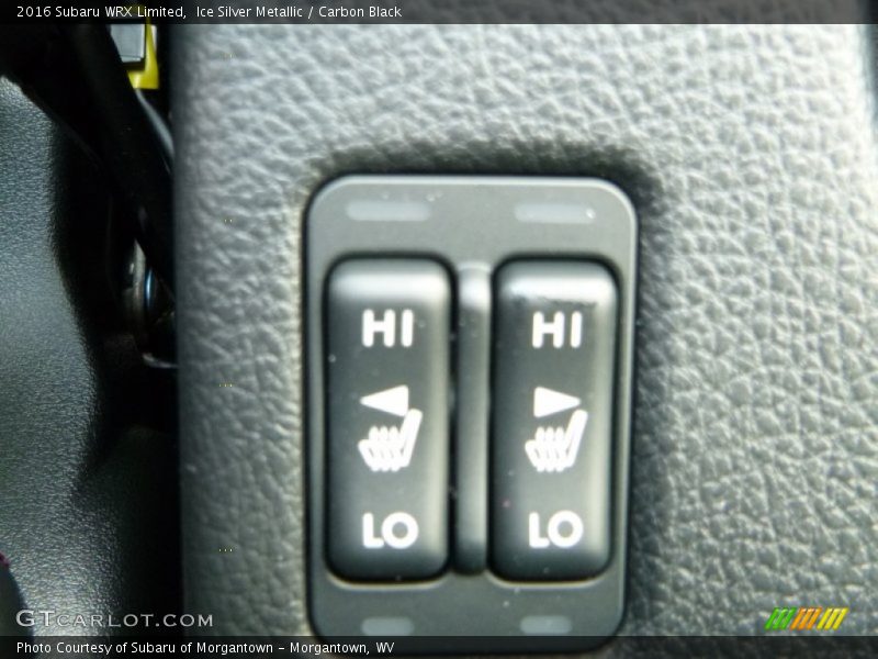 Ice Silver Metallic / Carbon Black 2016 Subaru WRX Limited