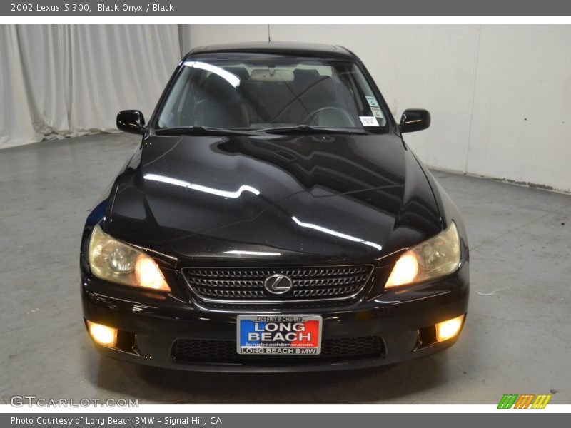 Black Onyx / Black 2002 Lexus IS 300