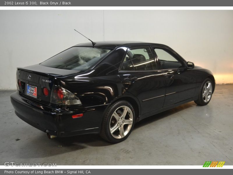 Black Onyx / Black 2002 Lexus IS 300