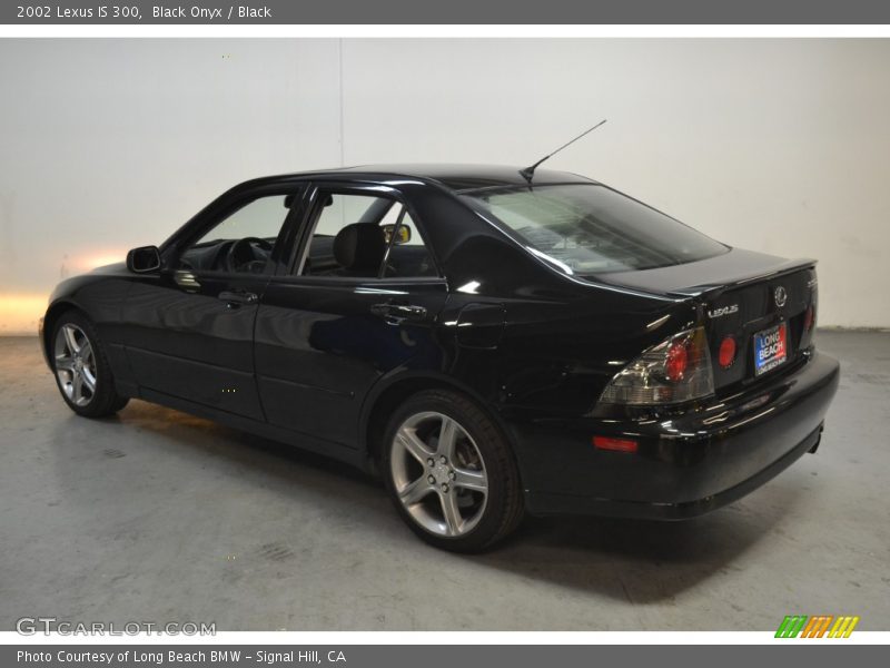 Black Onyx / Black 2002 Lexus IS 300