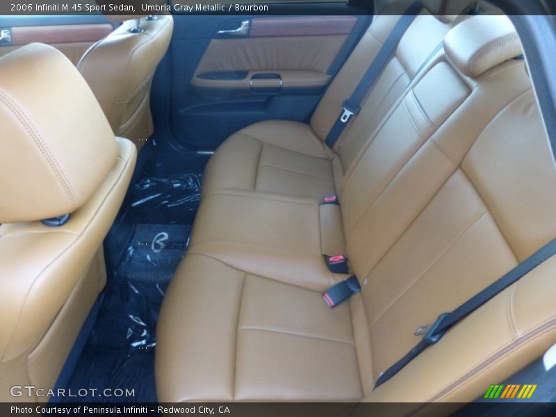 Umbria Gray Metallic / Bourbon 2006 Infiniti M 45 Sport Sedan