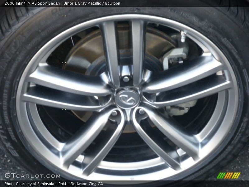 Umbria Gray Metallic / Bourbon 2006 Infiniti M 45 Sport Sedan