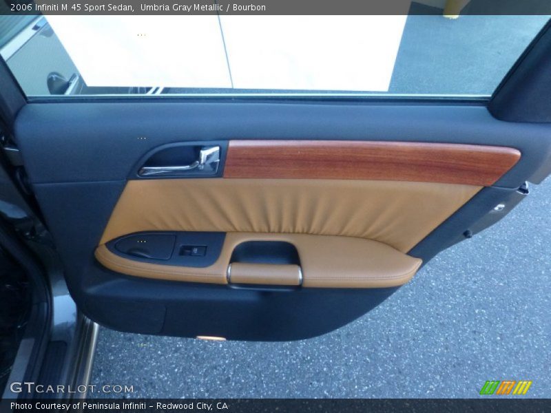 Umbria Gray Metallic / Bourbon 2006 Infiniti M 45 Sport Sedan