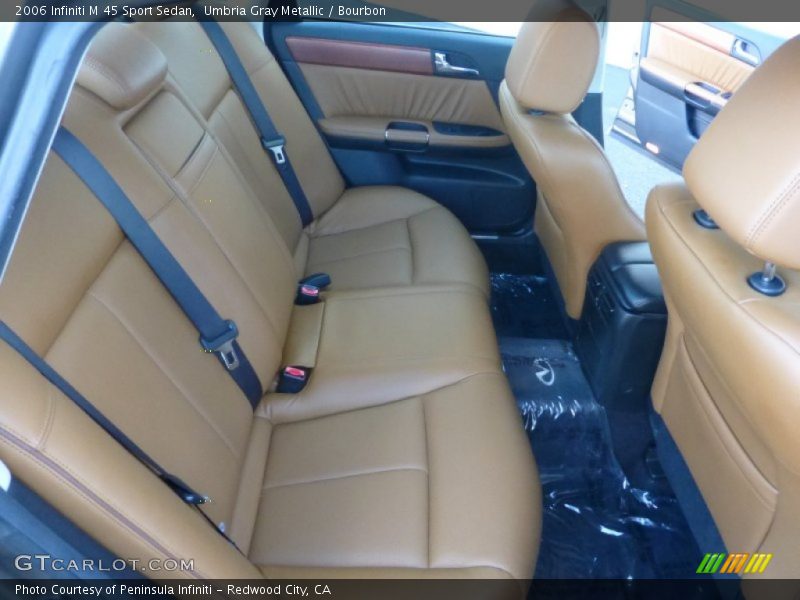 Umbria Gray Metallic / Bourbon 2006 Infiniti M 45 Sport Sedan