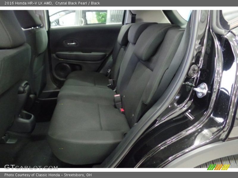 Rear Seat of 2016 HR-V LX AWD