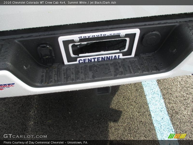 Summit White / Jet Black/Dark Ash 2016 Chevrolet Colorado WT Crew Cab 4x4