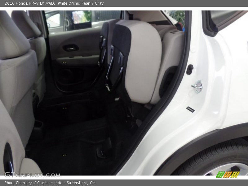 White Orchid Pearl / Gray 2016 Honda HR-V LX AWD