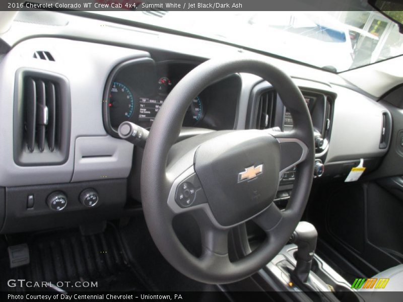 Summit White / Jet Black/Dark Ash 2016 Chevrolet Colorado WT Crew Cab 4x4