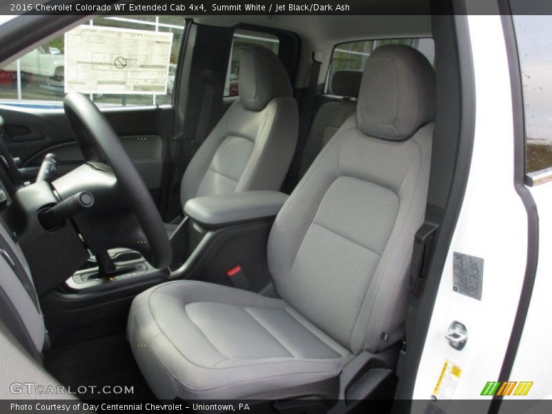 Summit White / Jet Black/Dark Ash 2016 Chevrolet Colorado WT Extended Cab 4x4