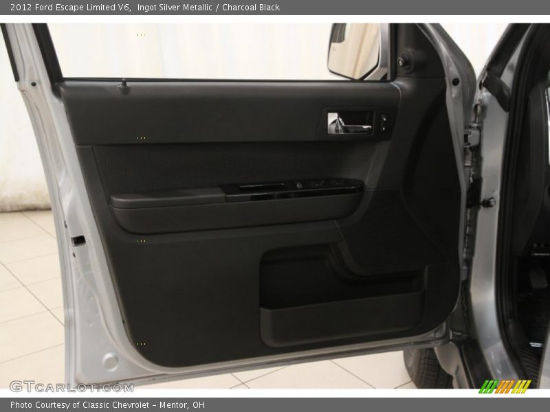 Ingot Silver Metallic / Charcoal Black 2012 Ford Escape Limited V6