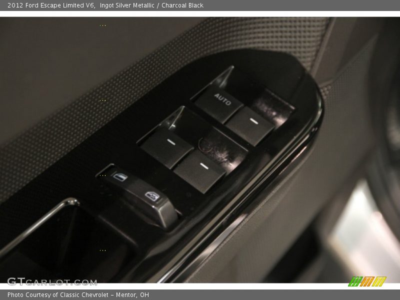 Ingot Silver Metallic / Charcoal Black 2012 Ford Escape Limited V6