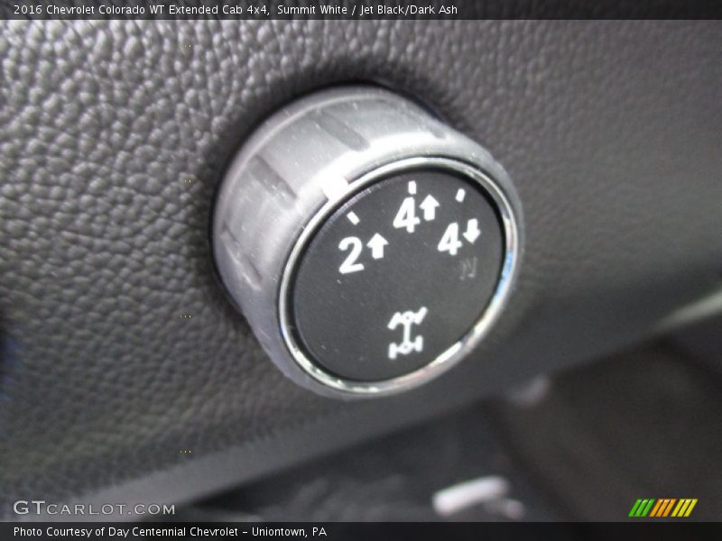 Summit White / Jet Black/Dark Ash 2016 Chevrolet Colorado WT Extended Cab 4x4