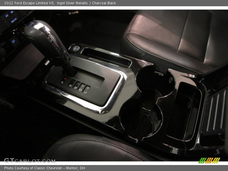 Ingot Silver Metallic / Charcoal Black 2012 Ford Escape Limited V6