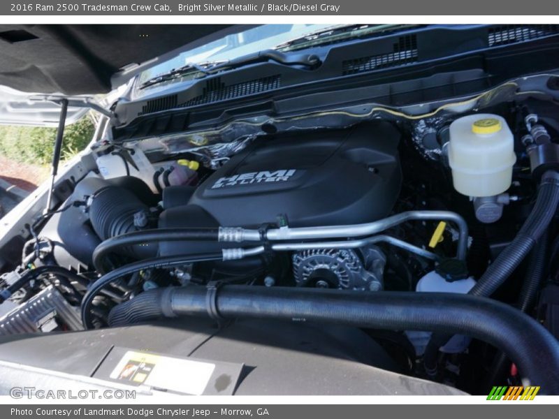 Bright Silver Metallic / Black/Diesel Gray 2016 Ram 2500 Tradesman Crew Cab