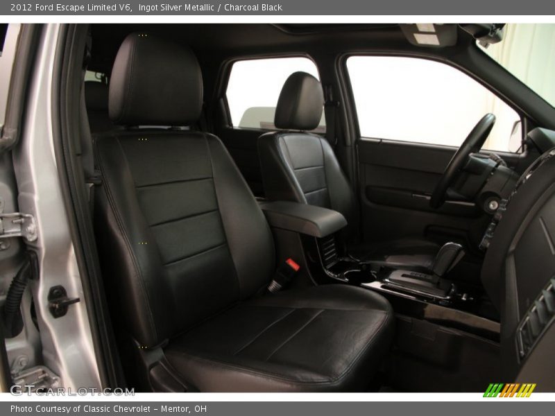 Ingot Silver Metallic / Charcoal Black 2012 Ford Escape Limited V6