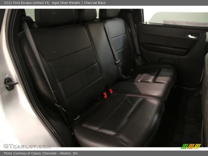Ingot Silver Metallic / Charcoal Black 2012 Ford Escape Limited V6