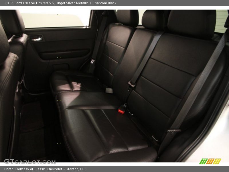 Ingot Silver Metallic / Charcoal Black 2012 Ford Escape Limited V6