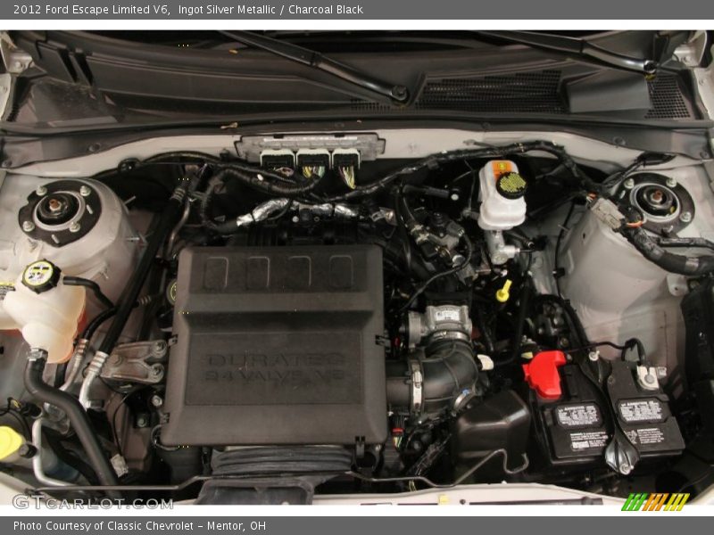 Ingot Silver Metallic / Charcoal Black 2012 Ford Escape Limited V6