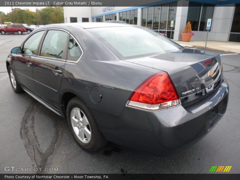 Cyber Gray Metallic / Ebony 2011 Chevrolet Impala LT