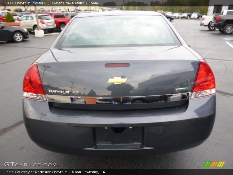 Cyber Gray Metallic / Ebony 2011 Chevrolet Impala LT