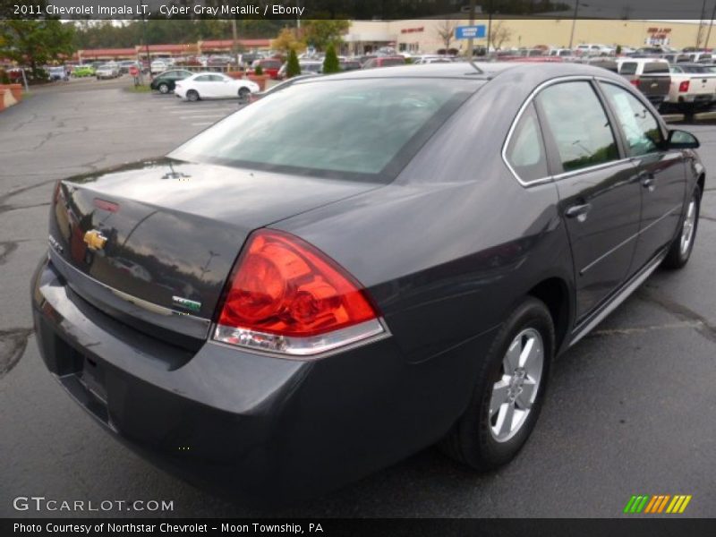 Cyber Gray Metallic / Ebony 2011 Chevrolet Impala LT