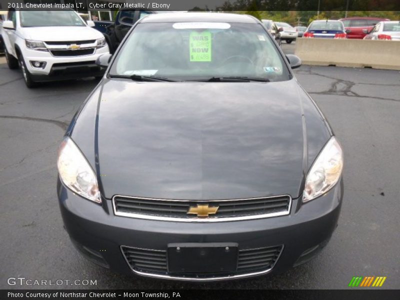Cyber Gray Metallic / Ebony 2011 Chevrolet Impala LT