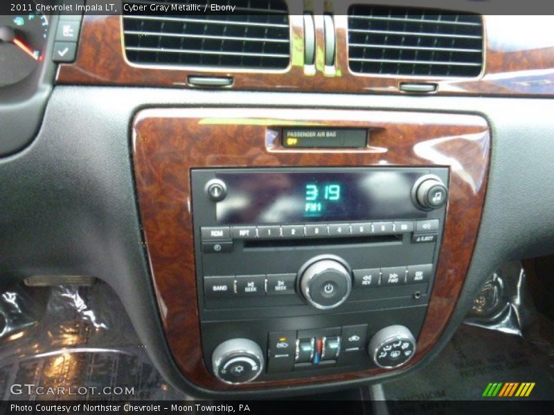 Cyber Gray Metallic / Ebony 2011 Chevrolet Impala LT