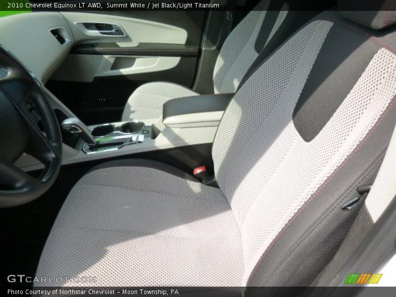 Summit White / Jet Black/Light Titanium 2010 Chevrolet Equinox LT AWD