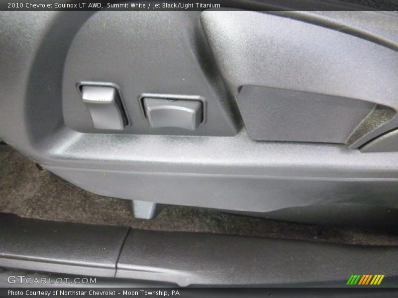 Summit White / Jet Black/Light Titanium 2010 Chevrolet Equinox LT AWD