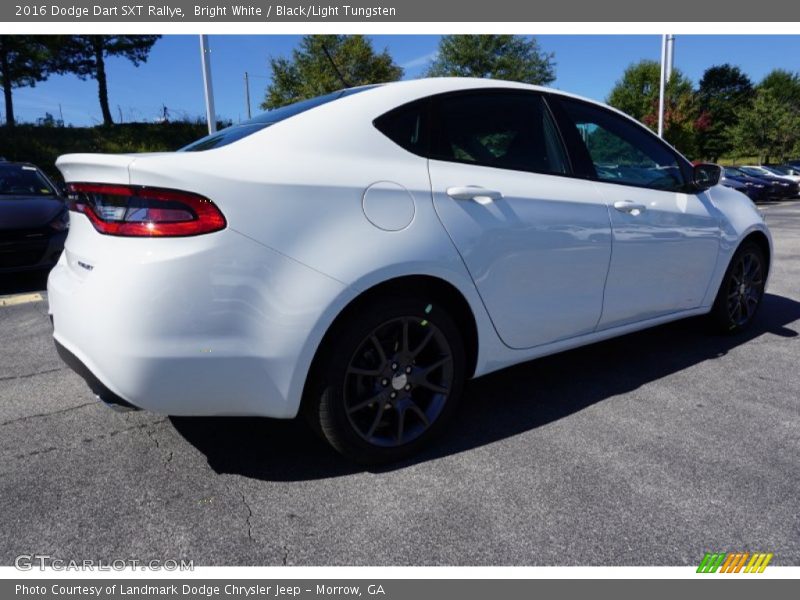 Bright White / Black/Light Tungsten 2016 Dodge Dart SXT Rallye