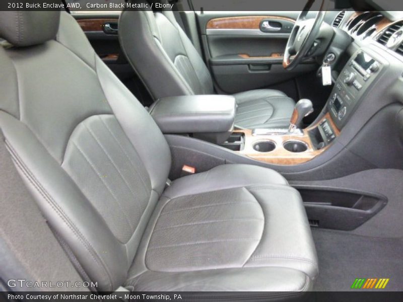 Carbon Black Metallic / Ebony 2012 Buick Enclave AWD