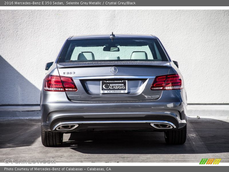 Selenite Grey Metallic / Crystal Grey/Black 2016 Mercedes-Benz E 350 Sedan