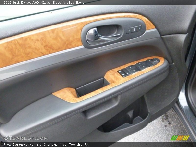 Carbon Black Metallic / Ebony 2012 Buick Enclave AWD