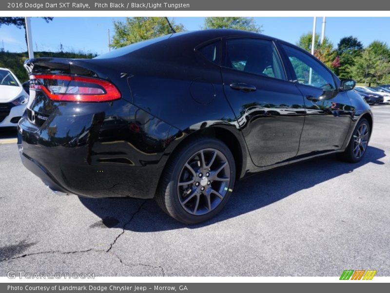 Pitch Black / Black/Light Tungsten 2016 Dodge Dart SXT Rallye