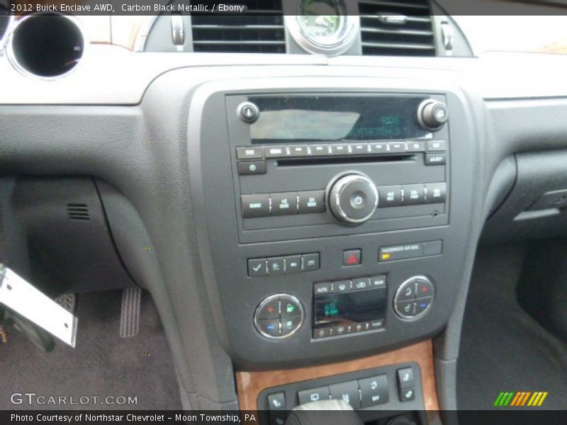 Carbon Black Metallic / Ebony 2012 Buick Enclave AWD