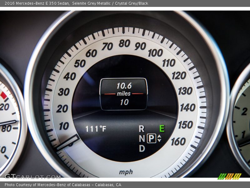 Selenite Grey Metallic / Crystal Grey/Black 2016 Mercedes-Benz E 350 Sedan