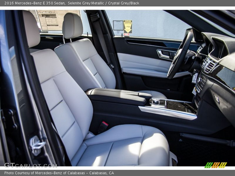 Selenite Grey Metallic / Crystal Grey/Black 2016 Mercedes-Benz E 350 Sedan