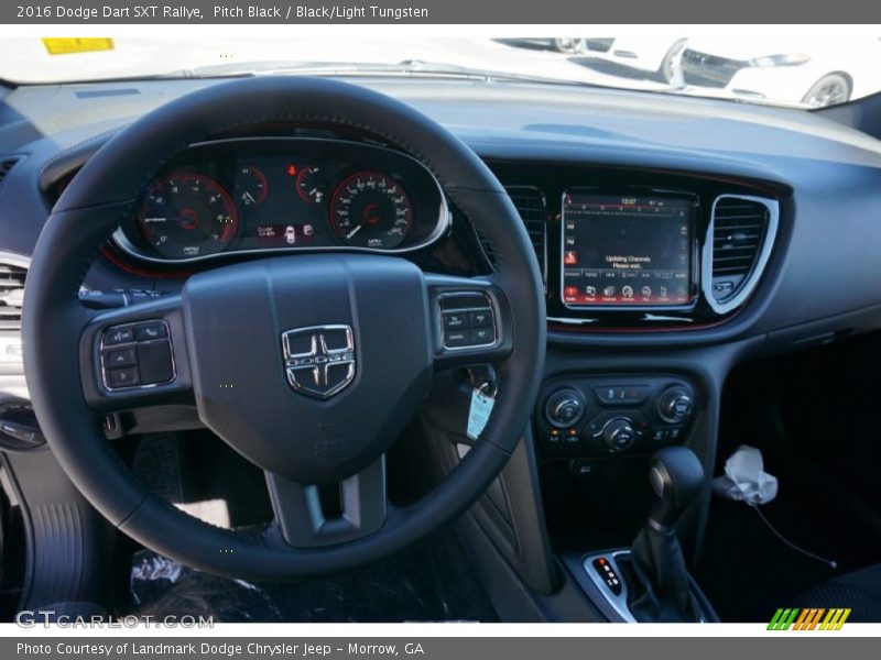 Pitch Black / Black/Light Tungsten 2016 Dodge Dart SXT Rallye