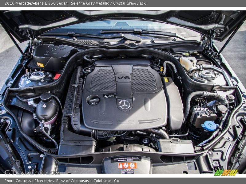 Selenite Grey Metallic / Crystal Grey/Black 2016 Mercedes-Benz E 350 Sedan