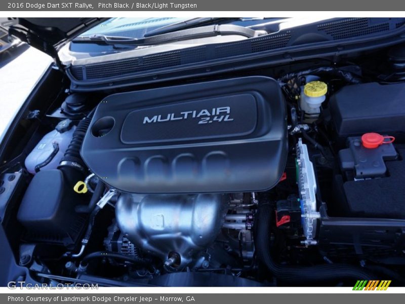 Pitch Black / Black/Light Tungsten 2016 Dodge Dart SXT Rallye