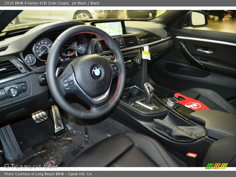 Jet Black / Black 2016 BMW 4 Series 428i Gran Coupe