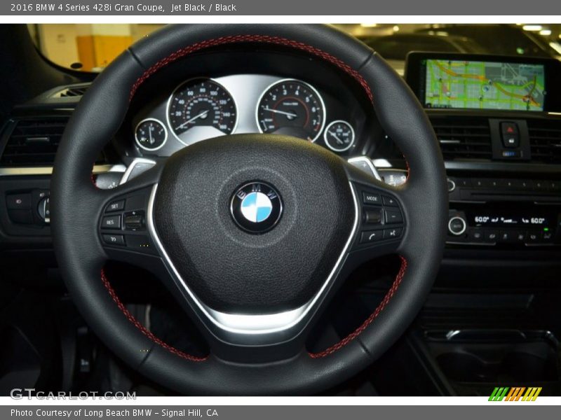 Jet Black / Black 2016 BMW 4 Series 428i Gran Coupe