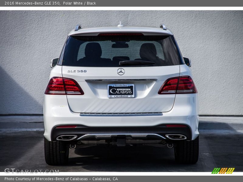 Polar White / Black 2016 Mercedes-Benz GLE 350