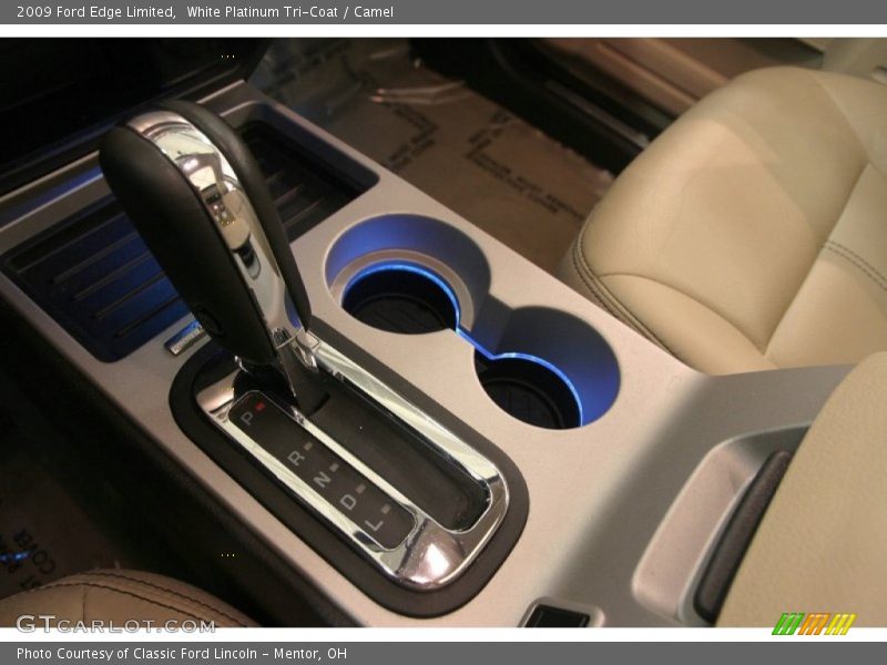 White Platinum Tri-Coat / Camel 2009 Ford Edge Limited