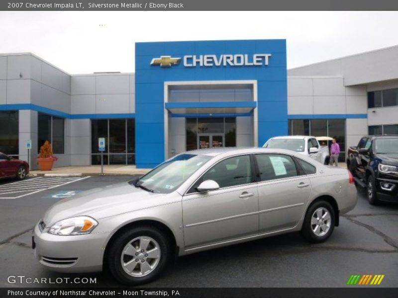 Silverstone Metallic / Ebony Black 2007 Chevrolet Impala LT