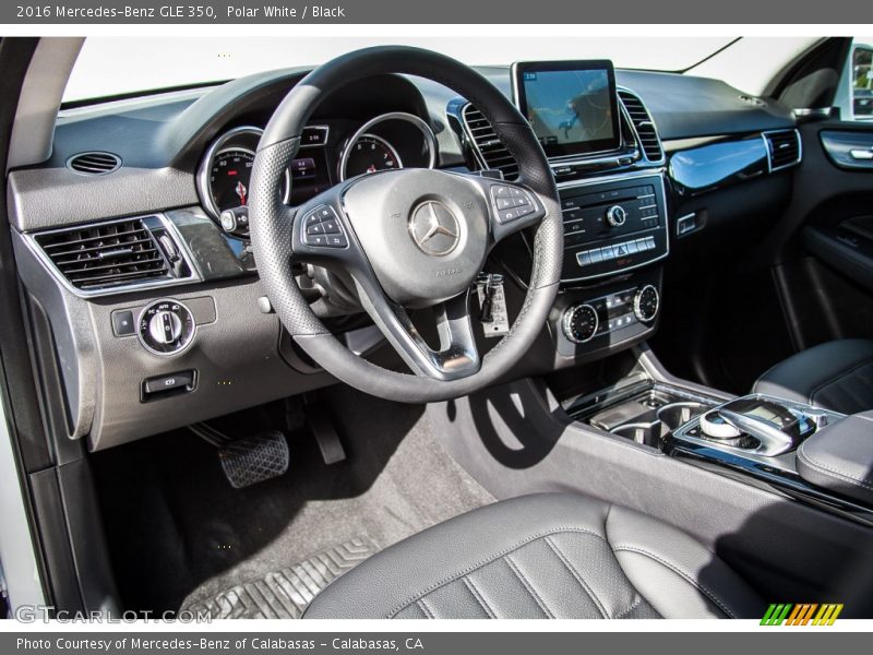 Polar White / Black 2016 Mercedes-Benz GLE 350