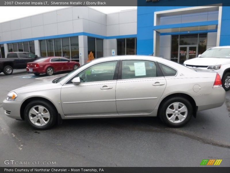 Silverstone Metallic / Ebony Black 2007 Chevrolet Impala LT